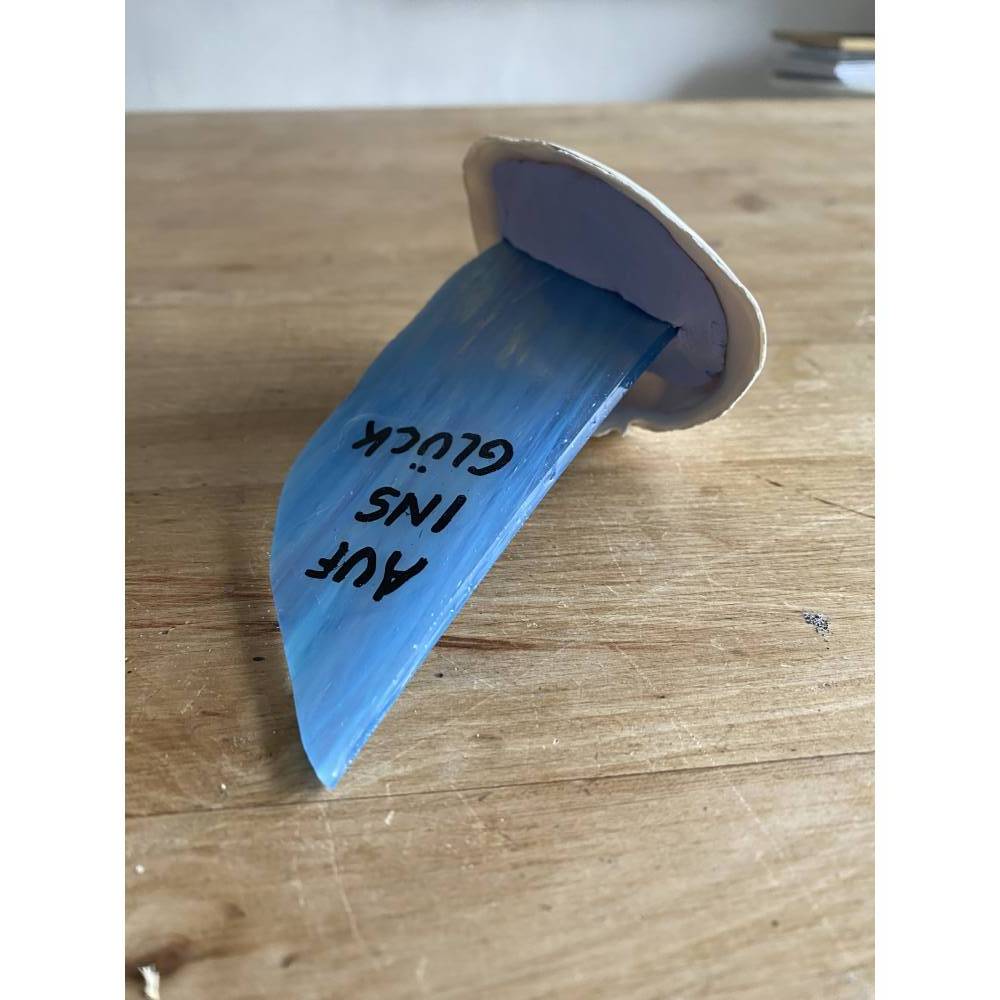 Kleines Segelboot mit Botschaft, Sprüche, Geschenk oder Dekoratives, Segelschiff Bild 7