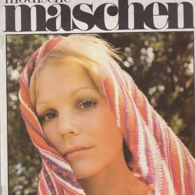 Zeitschrift Modische Maschen 4/75 Frühling 1976 DDR Vintage aus den 1970er Jahren