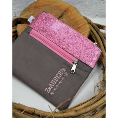 Zsauber Bag grau rosa