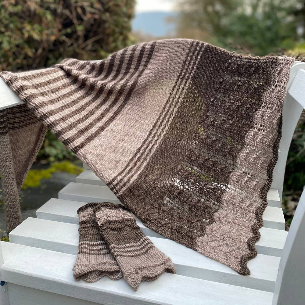 Strickanleitung Lizas Tuch Line Poetry Bild 1