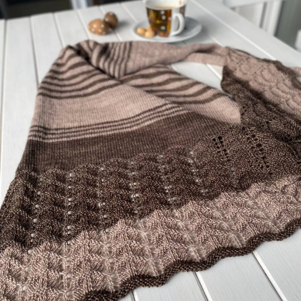 Strickanleitung Lizas Tuch Line Poetry Bild 2