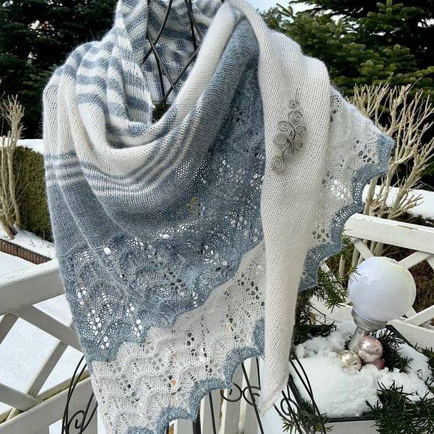 Strickanleitung Lizas Tuch Line Poetry Bild 3