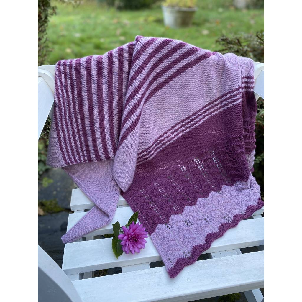 Strickanleitung Lizas Tuch Line Poetry Bild 5