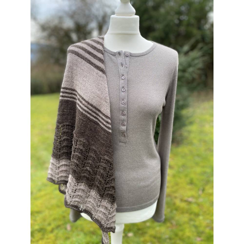Strickanleitung Lizas Tuch Line Poetry Bild 9