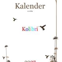 Jahreskalender 2027 Kolibri – 13-seitig, Hochformat PDF – DIN A4 zum Ausdrucken