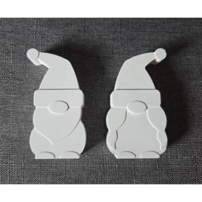 B-WARE Rohlinge "Wichtelpaar" zum selbst gestalten ~ Gießling ~ Wichtel ~ Weihnachten