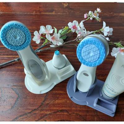 Geräte Halter 3D Druck Ständer für Nu Skin Age Loc LumiSpa oder LumiSpa iO, Silikonaufsatz, Augenbereich Aufsatz