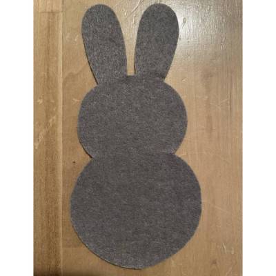 Filzhase, Ostern, Deko, Basteln, Höhe ca 19 cm