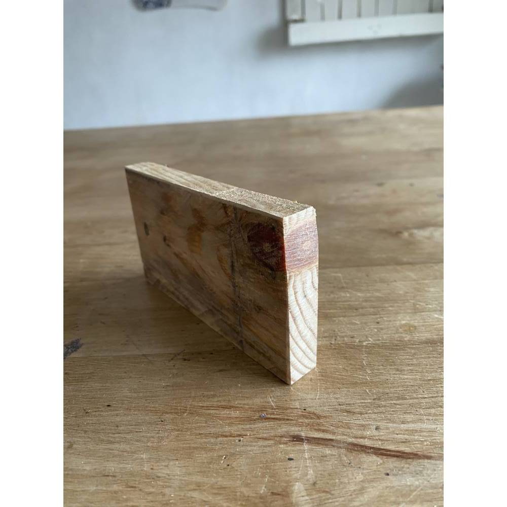 Love kleines Holzschild mit Botschaft, Upcycling, Spruchschild, kleines Geschenk Bild 5