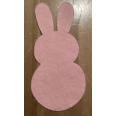 Filzhase, Ostern, Deko, Basteln, Höhe ca 19 cm