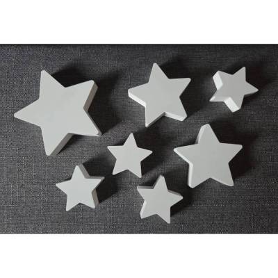 7 Rohlinge "Deko Sterne" zum selbst gestalten ~ Gießlinge ~ Weihnachten