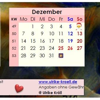 Jahreskalender 2026 auf einen Blick – Akustik, PDF – DIN A4 zum Ausdrucken Bild 7