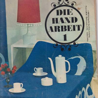 Vintage Zeitschrift Handarbeit Heft 1/69 DDR