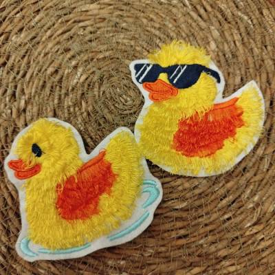 Flauschige Enten Applikation
