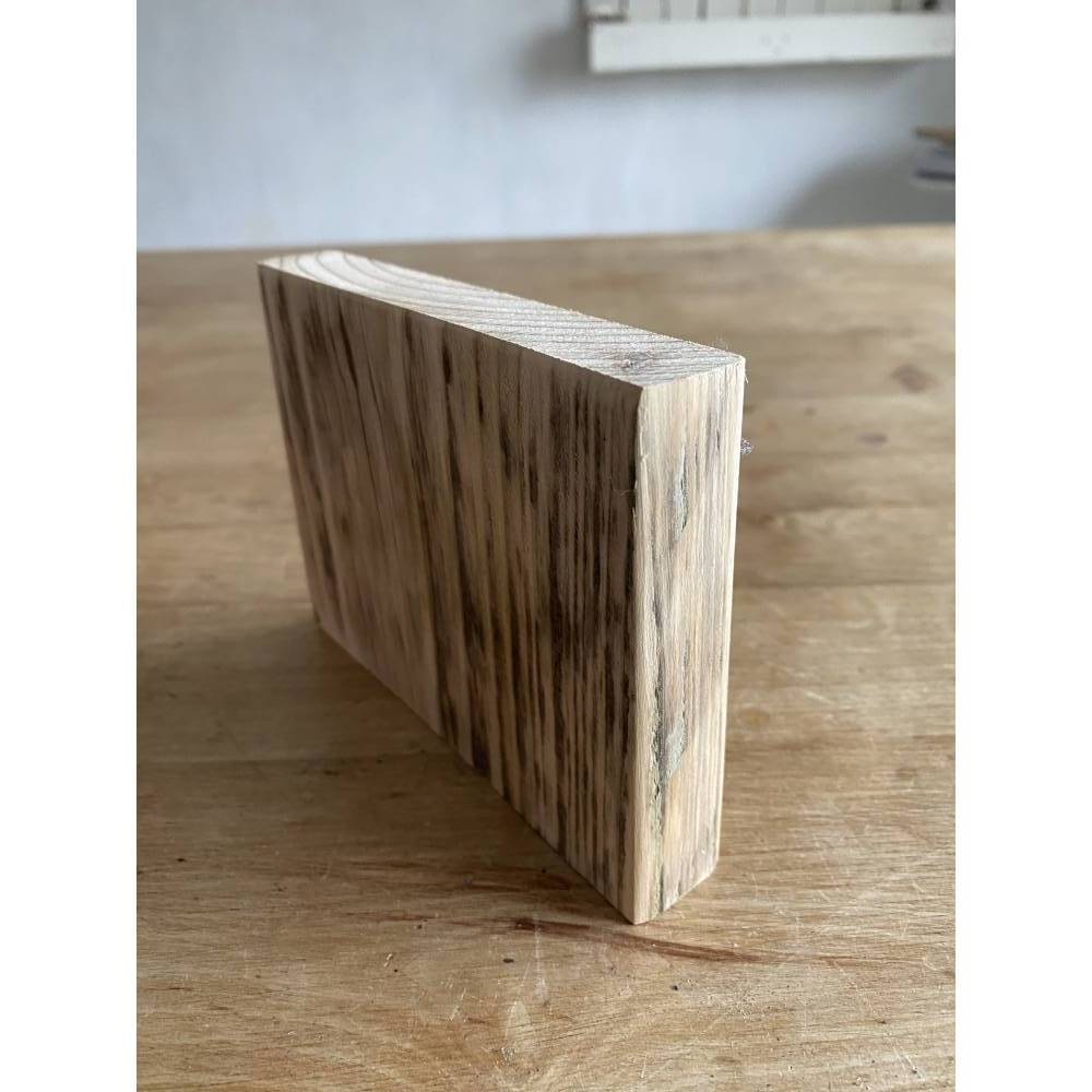 Love kleines Holzschild mit Botschaft, Upcycling, Spruchschild, kleines Geschenk Bild 8