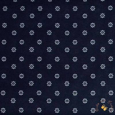 19,00 EUR/m Meterware Michael Miller Lemon Fresh navy US-Designerstoff für Kissen Decken Taschen Kleidung
