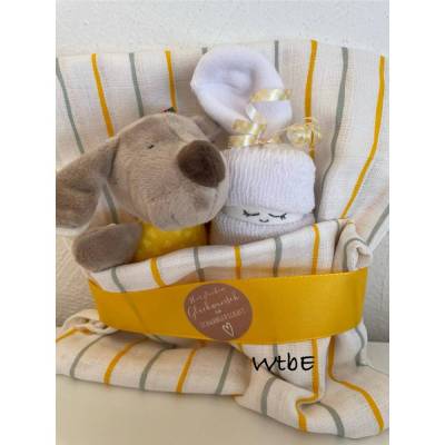Glückwunsch zur Schwangerschaft, Geschenk zum Mutterschutz, Hund