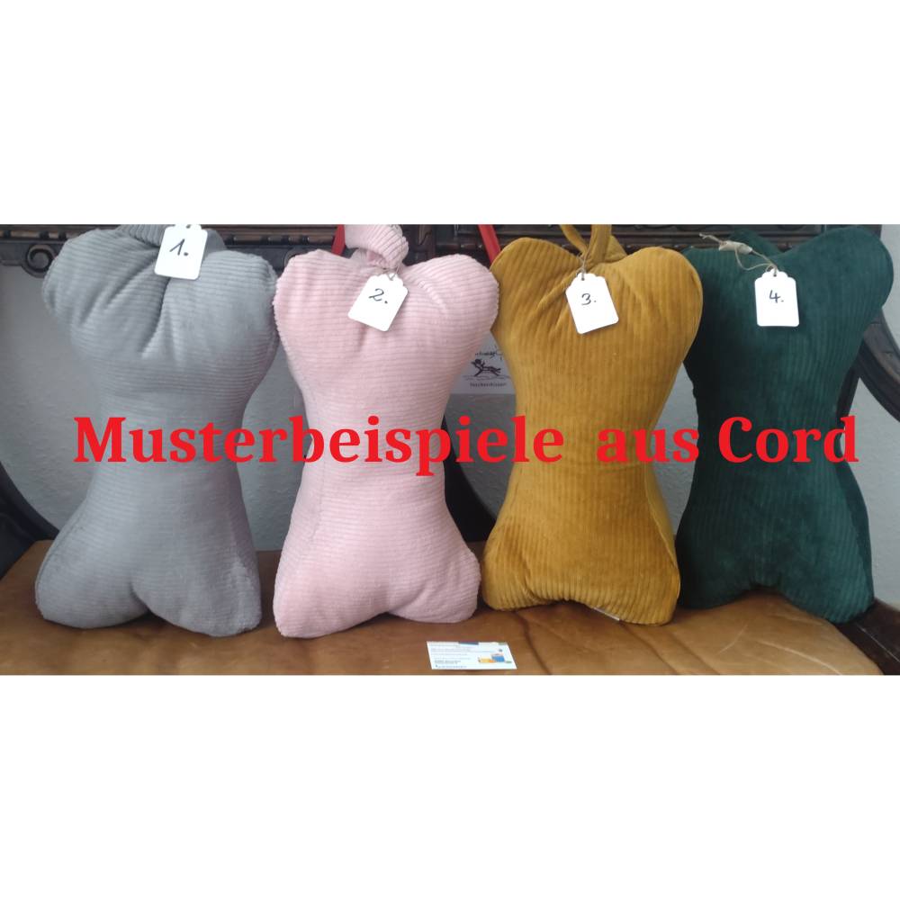 40 x 23 cm ( + Band) rosa Leseknochen Nackenrolle Buchstütze Keilkissen handgemacht – personalisierbar, 100% Baum Bild 5