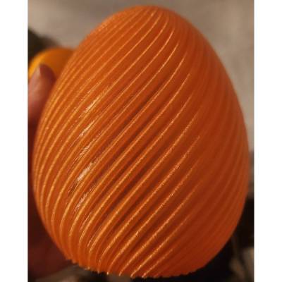 Cooles LED-Oster-Drachenei / Windlicht aus dem 3D-Drucker – 12,5 cm – für drinnen & draußen