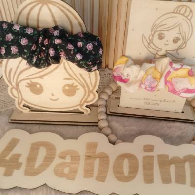 Haarbandhalter Ballerina für Scrunchies