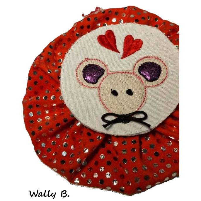 Karneval Mäuschen, ITH Stickdatei 10 x 10, 2 Dateien, für Karneval, Fasching, Fasnet, Köln Bild 4