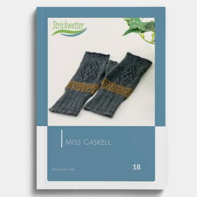 Strickanleitung Stulpen mit Daumen, Miss Gaskell - gedruckte Anleitung