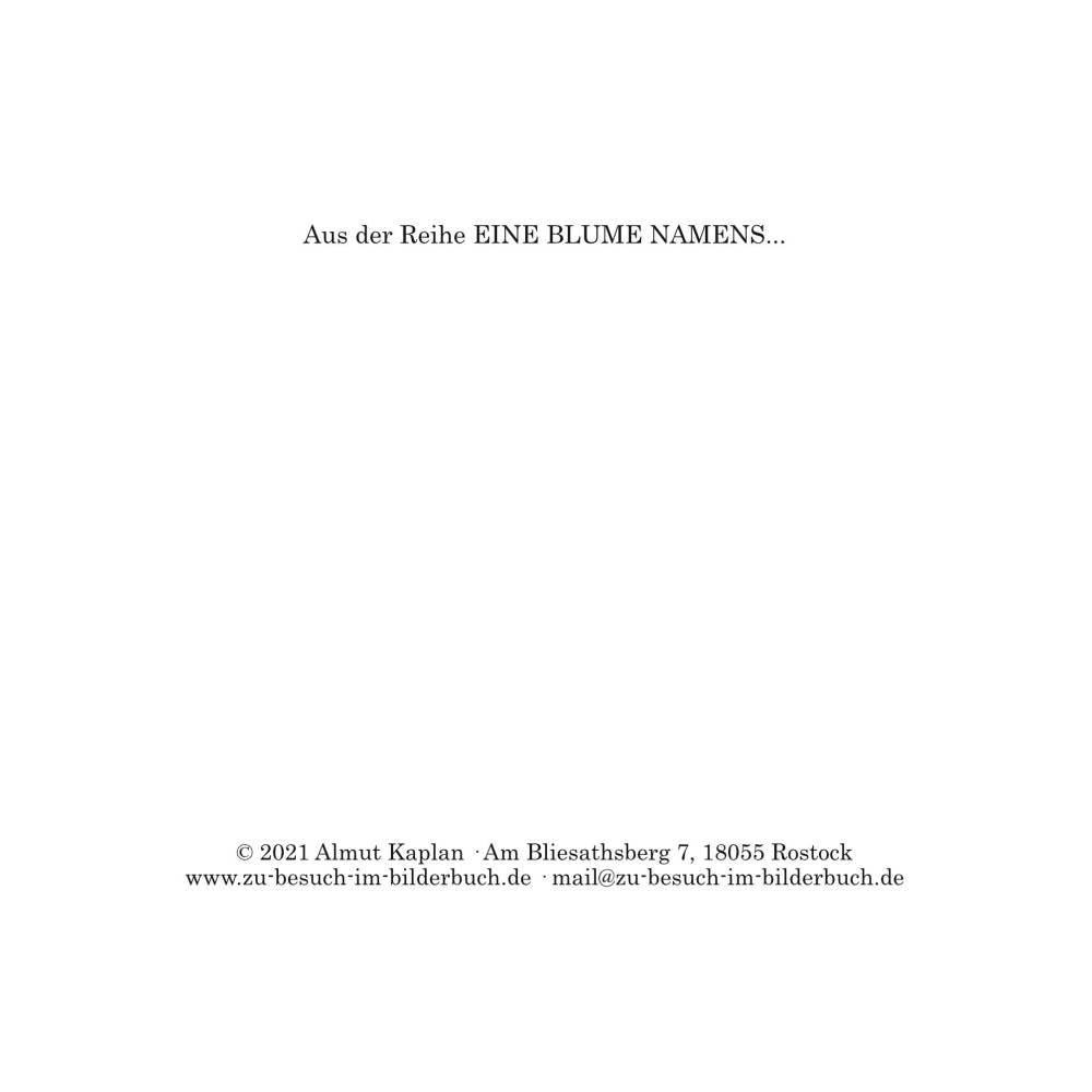 Kaplans Klappkarten: Eine Blume namens... (Set mit 8 Karten, 120 x 170 lang) Bild 2