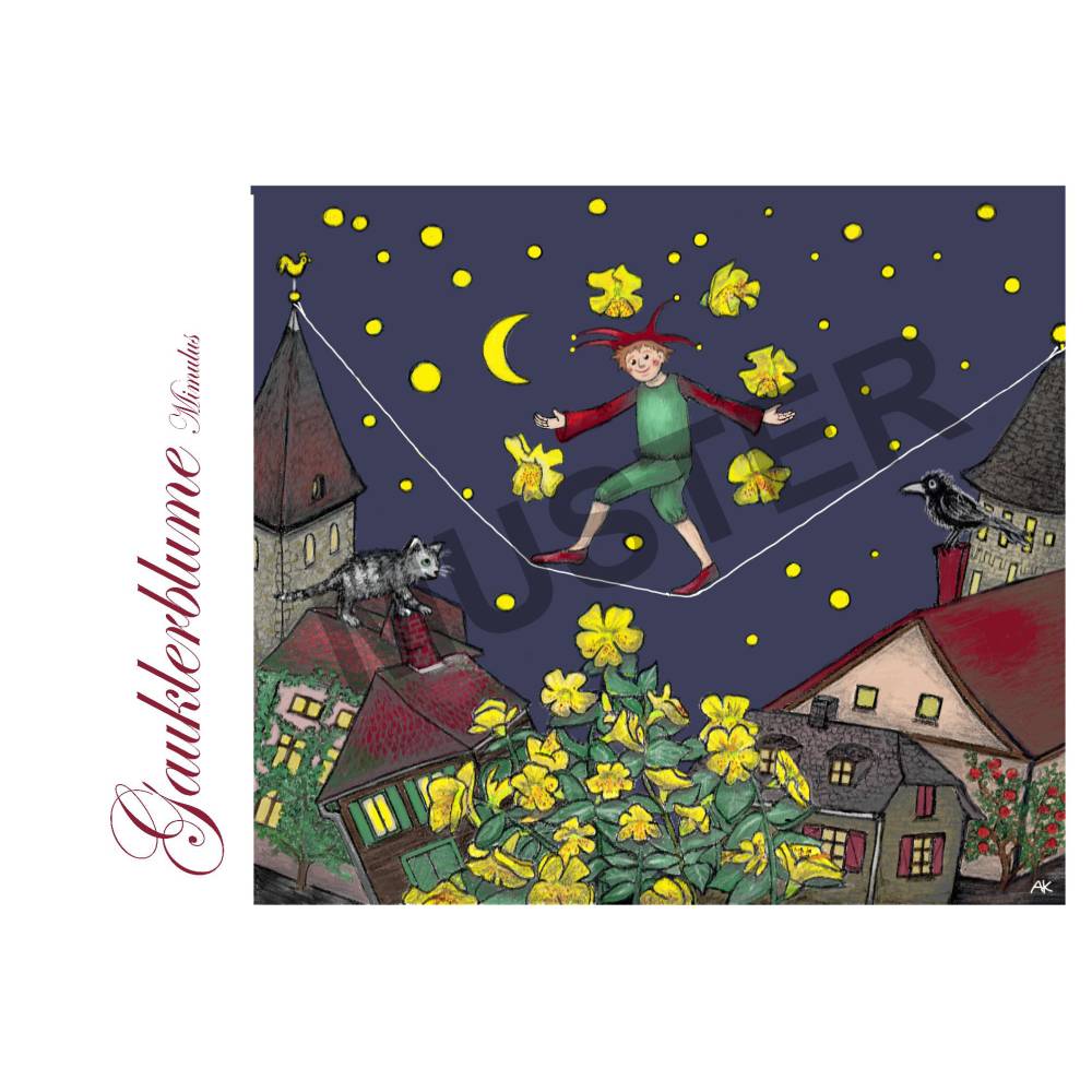 Kaplans Klappkarten: Eine Blume namens... (Set mit 8 Karten, 120 x 170 lang) Bild 6