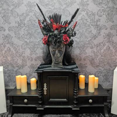 Exklusives Gothic & Fantasy Headpiece – Individuelle Wunschanfertigung