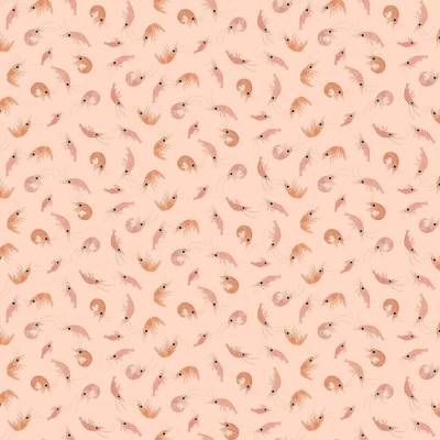 Dear Stella Webware Shrimps Stoff 0,5 m 
