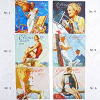 ART DÉCO Halstuch Kopftuch Bandana, Seide Bio-Baumwolle, verschiedene Motive