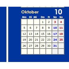 Jahreskalender 2026 auf einen Blick – mit der Zipfelmütze PDF – DIN A4 zum Ausdrucken Bild 4