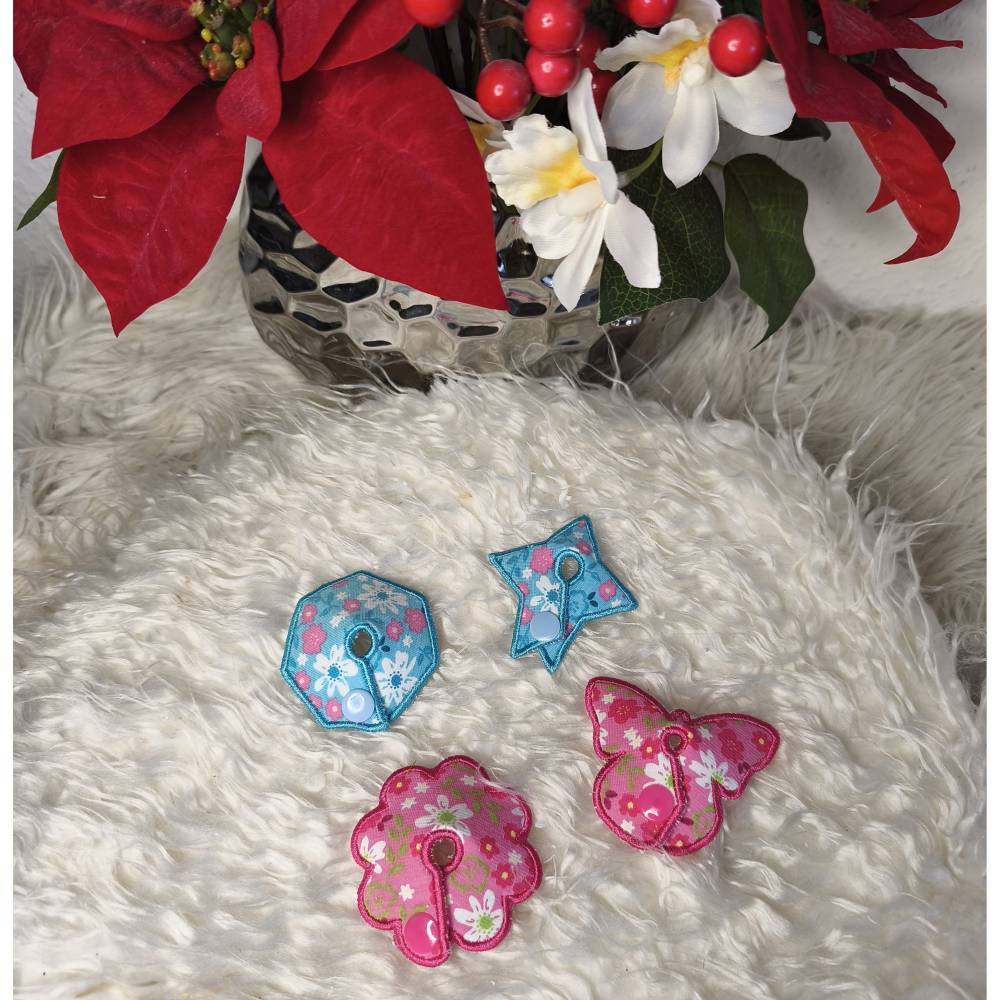 Stickdatei Sondenpad G Tube Pads Set 2611 – In the Hoop Maschinenstickerei für Gastrostomie-Tube Covers Bild 4