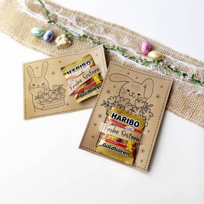 Druckvorlage Ostern Schokolade – DIY Ostergeschenk, Mitbringsel für Kinder & Kollegen, PDF zum Sofort-Druck
