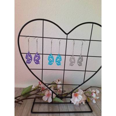 Pfauenauge Schmetterling Flügel  3D Druck  Modeschmuck
