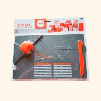 Gift Box Punch Board – Vorlage für kleine Kartonboxen mit Anleitung