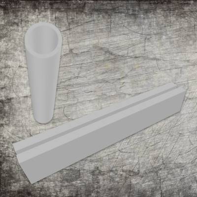 17 mm Röhrchen &160 mm Halter 3D Druck