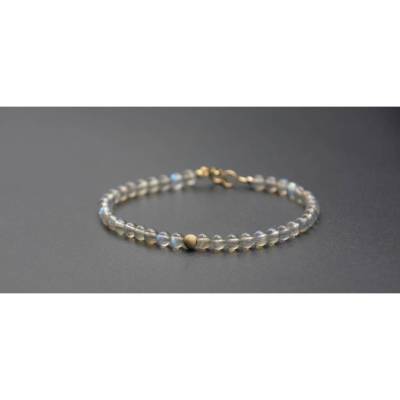 Labradorit Armband mit Goldfilled Akzenten – zart, elegant und handgefertigt