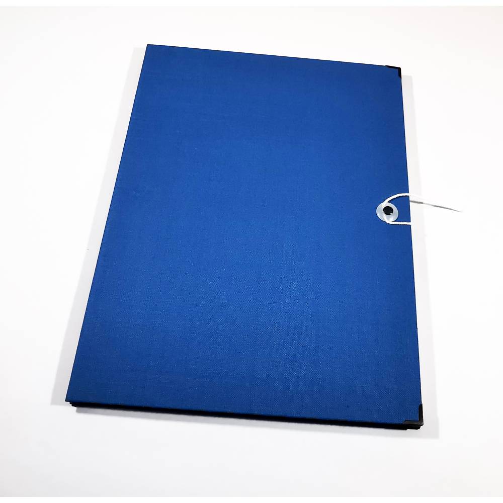 Sammelmappe DIN A3 plus – Hochwertige Handarbeit, individuell bemalbar, Rohleinen