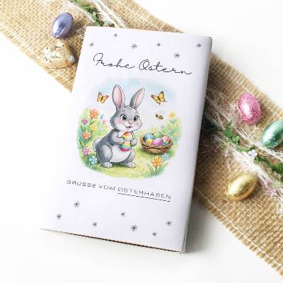 Ostern Toffifee Druckvorlage – DIY Banderole als Dankeschön Ostergrüße Mitgebsel – PDF zum Ausdrucken