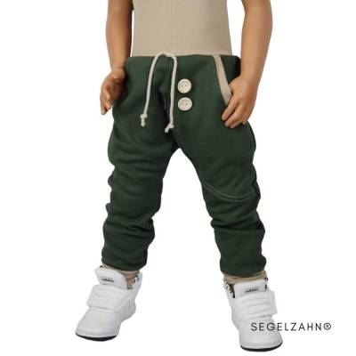 Sweat Hose Kinder, Slim Fit Jogger Unisex Kinderhose Jogginghose Segelzahn Kinderkleidung Pumphose Mitwachshose Jungen