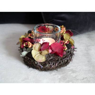 Kranz Hortensie Brombeere
