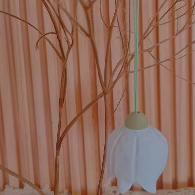 Frühlingsblumen 3D gedruckt zum Aufhängen