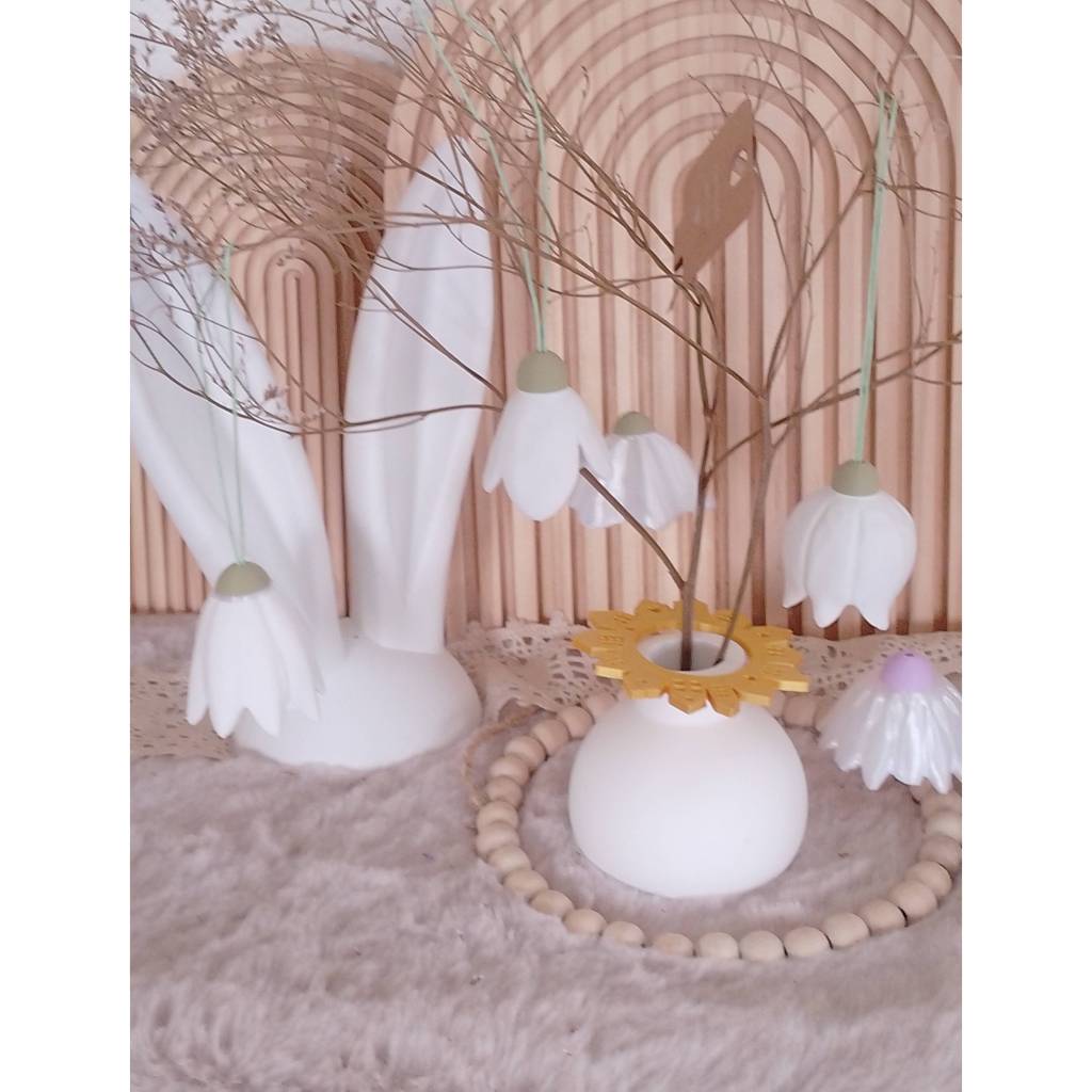 Frühlingsblumen 3D gedruckt zum Aufhängen Bild 7