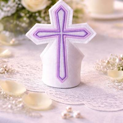 LED Figur Kreuz