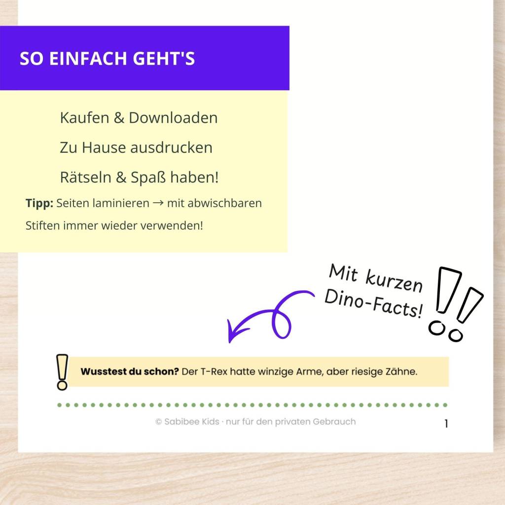 Verbinde die Punkte | Dino Punkt-zu-Punkt + Ausmalbild für Kinder 4-6 |  T-Rex | PDF Download | digitaler Download | 4 S Bild 5