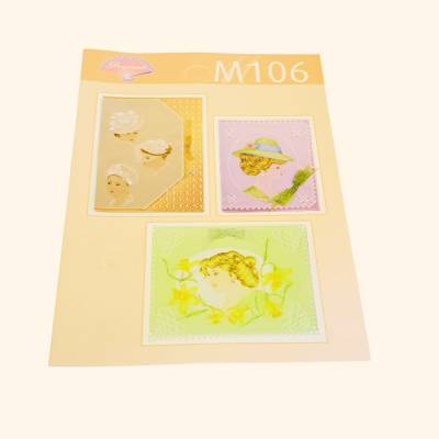 Pergamano M106 – Hüte und Frisuren auf Pergamentpapier gestalten