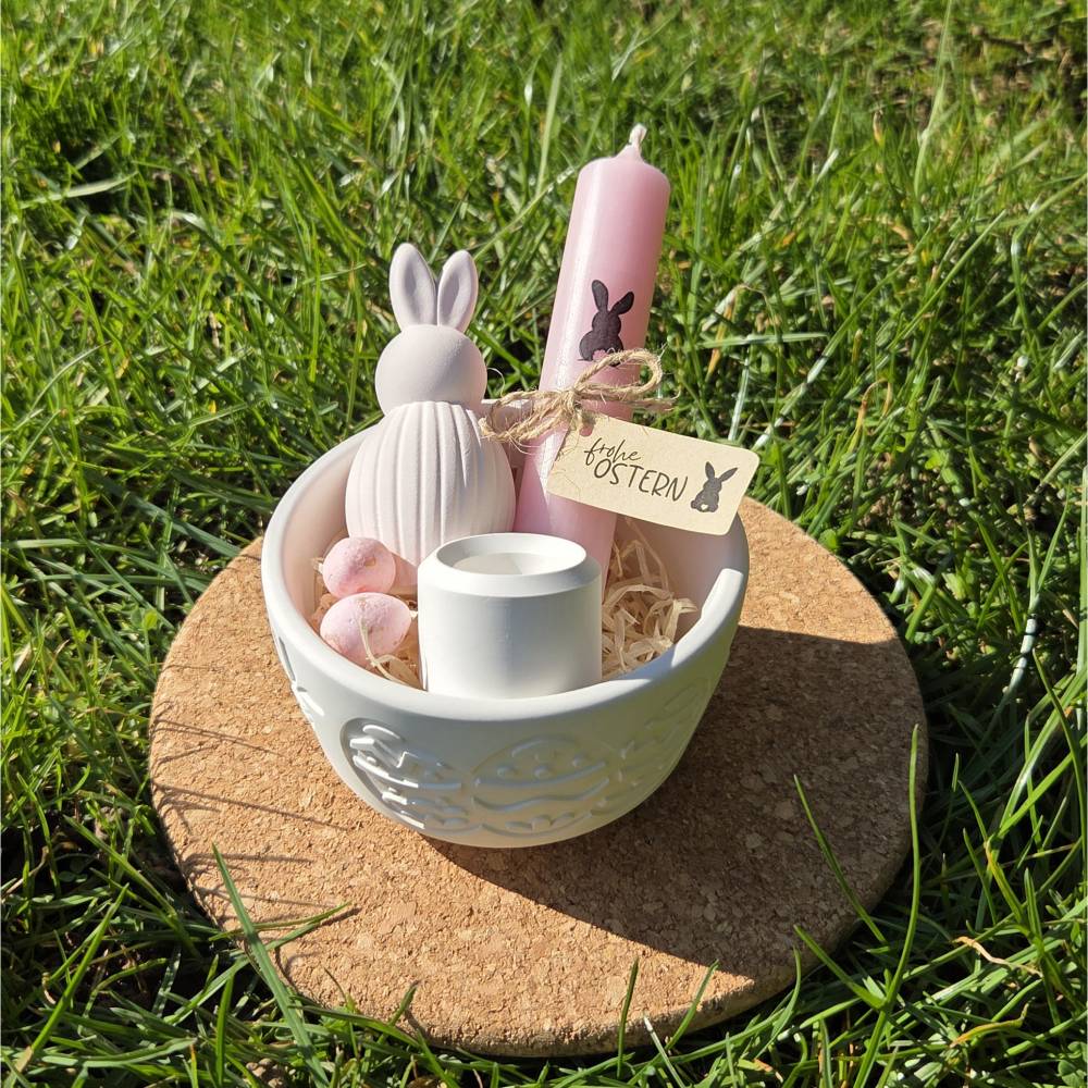 Ostergeschirr Set 120-teiliges Oster-Geschirr-Set – Teller, Servietten, Gabeln & Becher Für 24 Gäste – Happy Easter Deko
