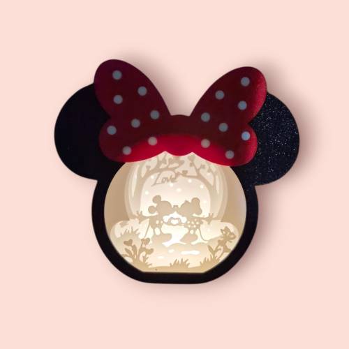 Micky&Minnie Dekolampe