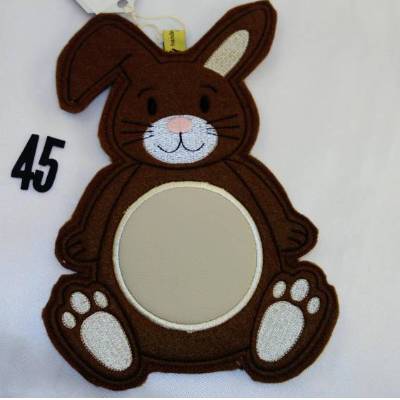 MugRug Hase Kaninchen Untersetzer Geschenk Deko 26 x 18 cm